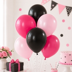 Hot Pink, Pink & Black 12